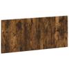 Wall Mounted Headboard BREDA Smoked Oak Engineered Wood