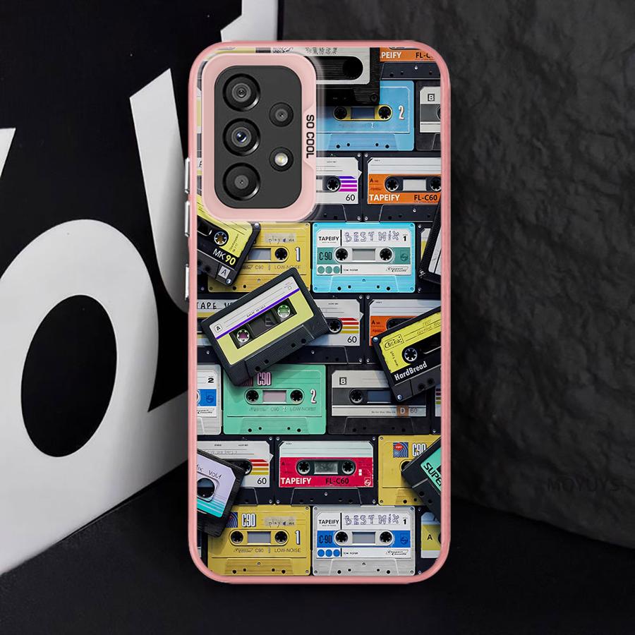 Мягкий чехол для телефона Samsung Galaxy A32 A24 A13 A22 A25 A14 A23 A16 A34 A12 A15 С узором 'Счастливая лента'