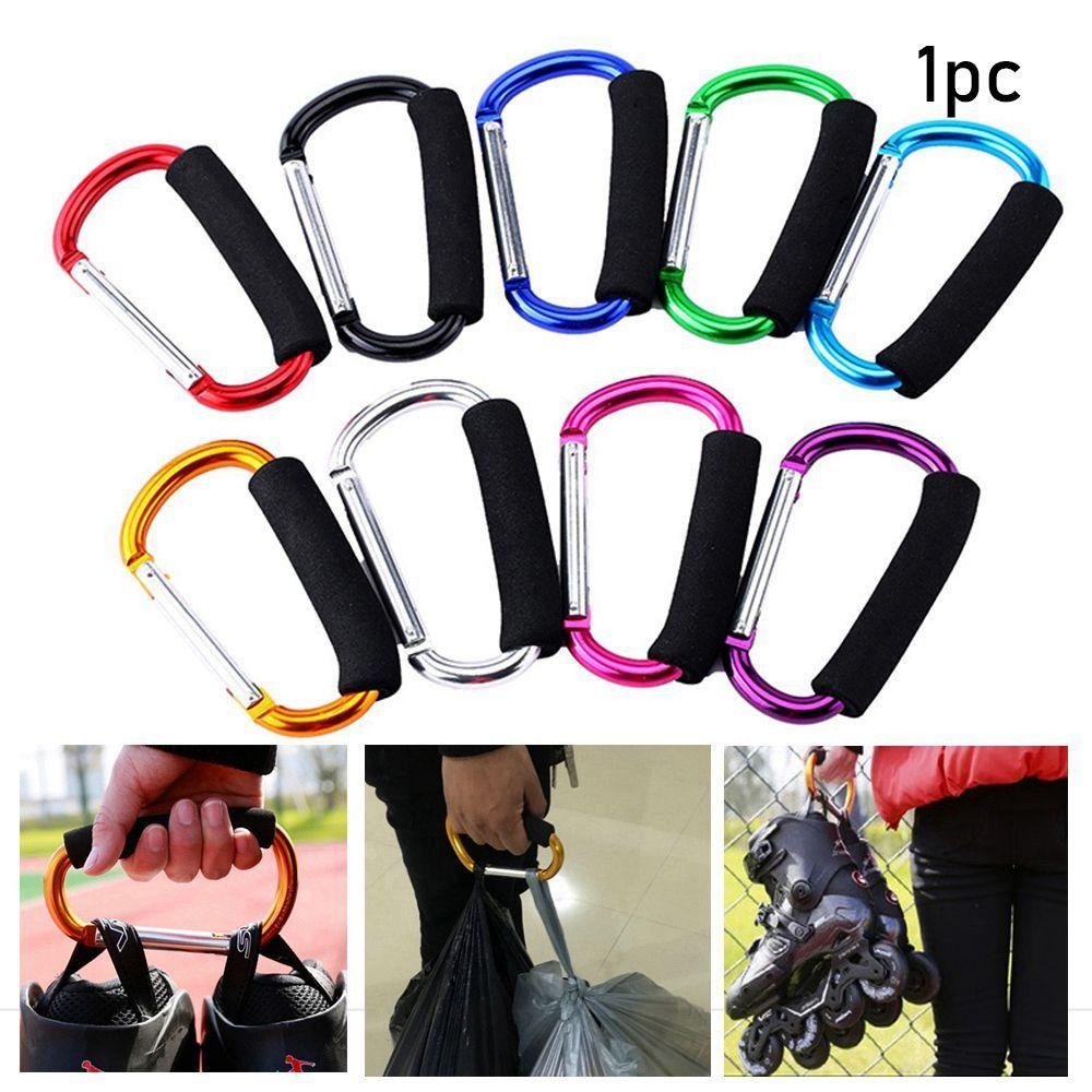 Stroller Organizer 135mm*9mmD Shopping Hooks Pram Bag Hooks Pram Hanger Baby Buggy Clips