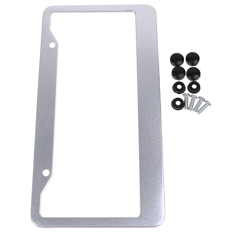 1 шт. универсальный американский автомобильный алюминиевый номерной знак рамка крышка автомобильный аксессуар