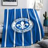 1pc SV Darmstadt 98 Print Flannel Blanket, High quality Comfortable for All Seasons, Home Decor, Warmth and Comfort, Perfect for Christmas Gifts92