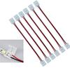 10Pcs/Set  Cable 2 Pin Led Strip Connector 3528/5050 Single Color Adapter