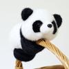 Panda Rag Doll Plush Toy PP Cotton Filled Wrist Holding Panda Souvenir Gift for 14 Years & up Unisex Party Accessory