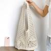 Beach Tote Bag Knit Bag Hollow Out Bag Shoulder Bag Woven Bag Shoulder Bag
