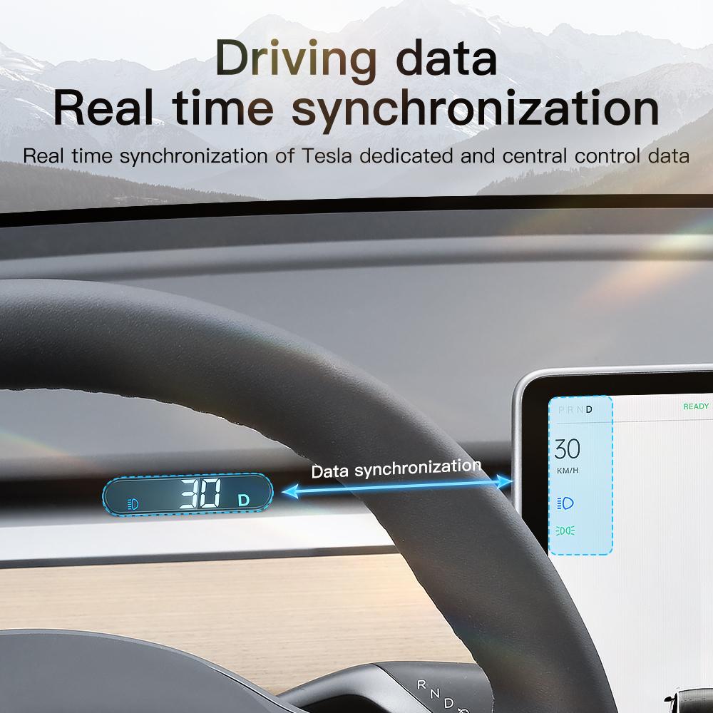 HUD проекционный дисплей для Tesla Model 3 Model Y 2022, специализированная электроника, цифровой спидометр, автомобиль