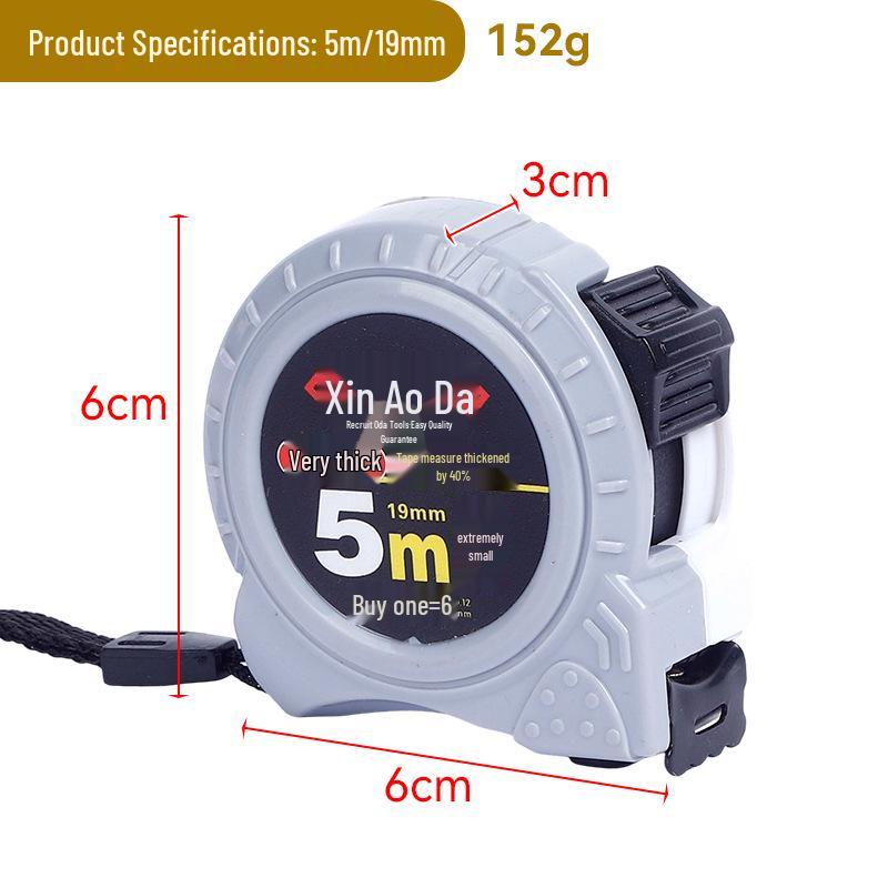 Двусторонняя стальная рулетка с автофиксацией - Прозрачная, Матовая, Универсальная для бытового и промышленного использования