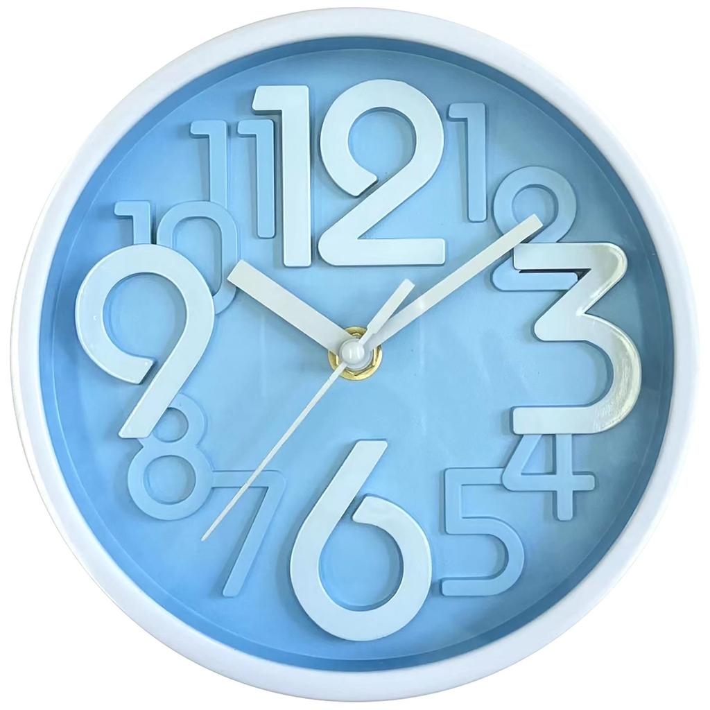 Простые, легко читаемые настенные часы без перфорации, стереоцифры, 3D модные цифровые настенные часы без перфорации для украшения школы