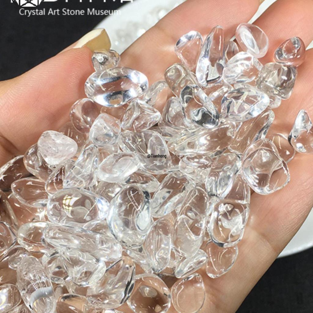 Himalayan Natural White Crystal Gravel for Bonsai, Fish Tanks, Landscaping, and Decoration