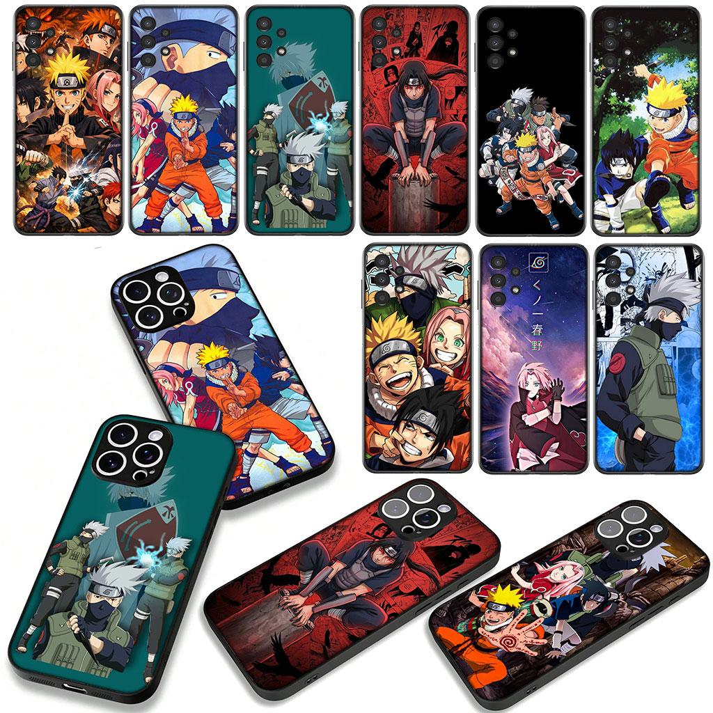 Cover for Apple iPhone 17 16 11 Pro XS Max XR 6 7 8 Plus 16E SE 2020 Air 5 SE2 Phone Case Kakashi Haruno Sakura Narutos Sasuke