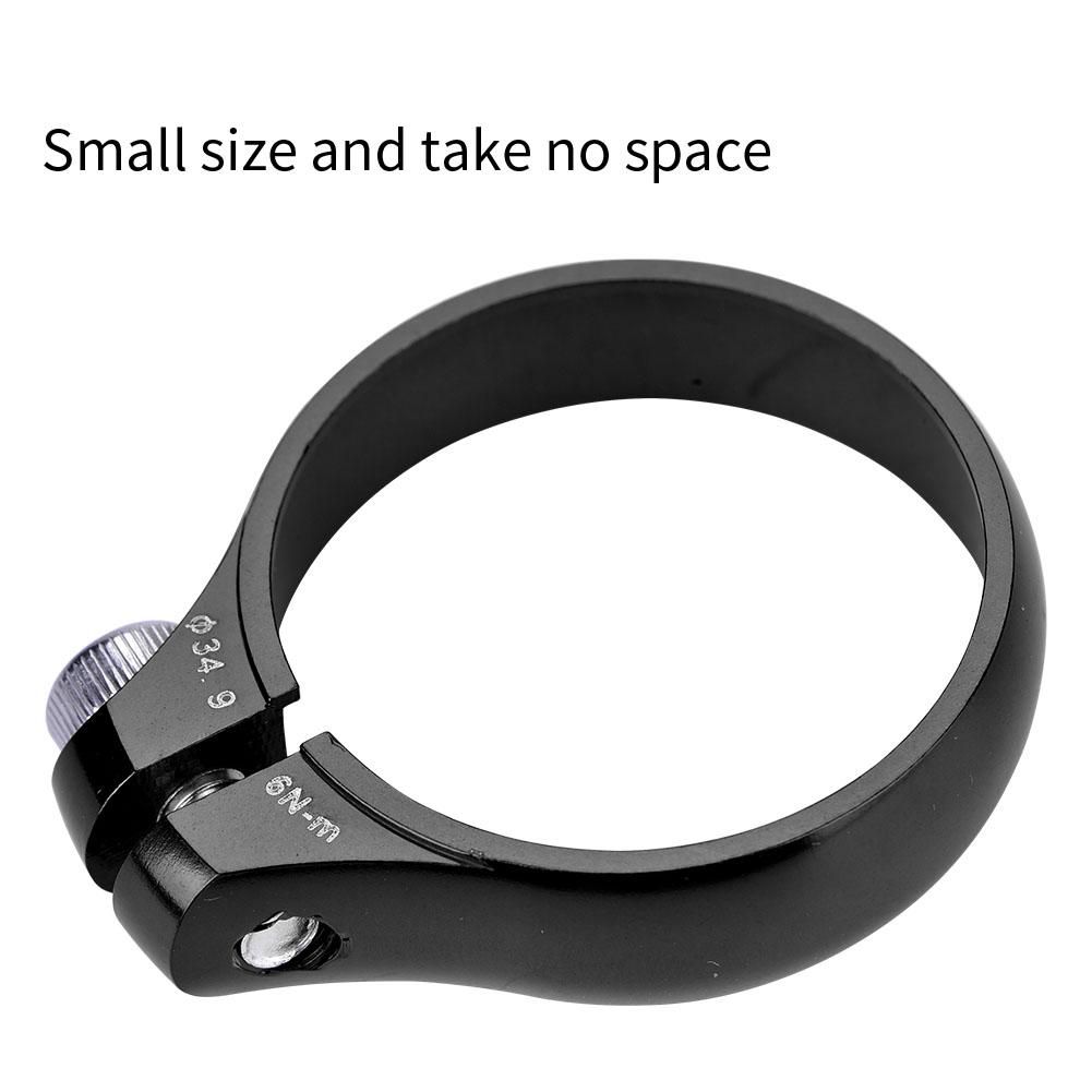 Сверхлегкий алюминиевый сплав 34,9 мм подседельный штырь для горного велосипеда, шоссейного велосипеда (черный)