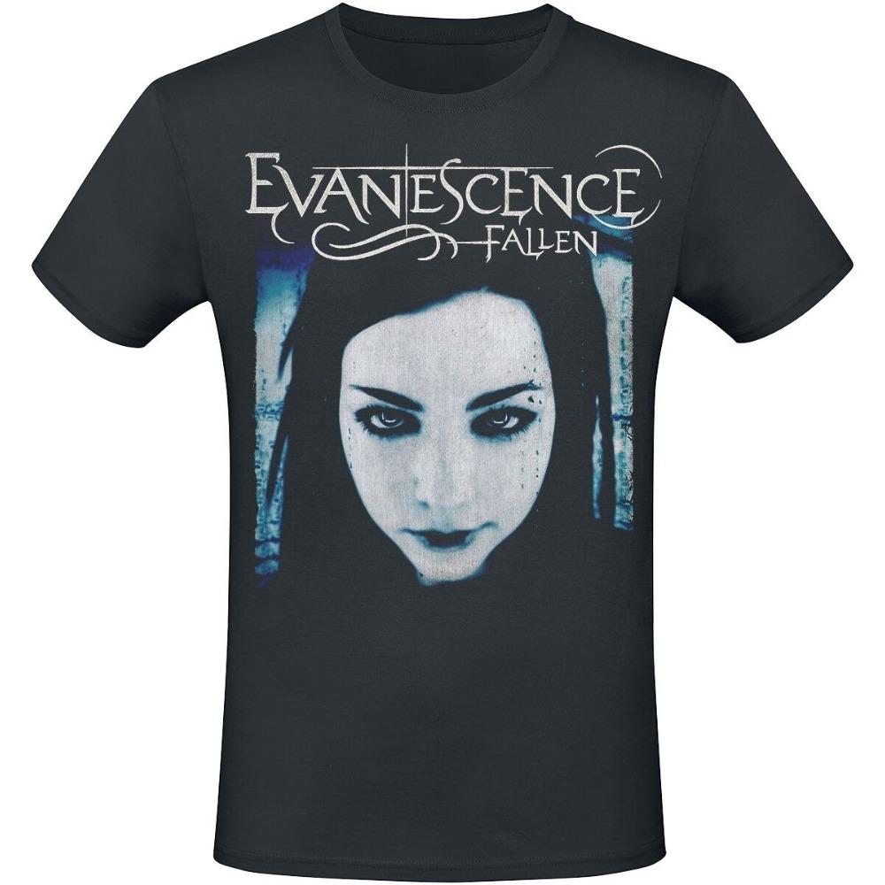 Футболка Evanescence Grunge Logo, Готическая Рок-футболка с выцветшим полумесяцем и повторяющимся текстовым принтом, Мерч для фанатов группы