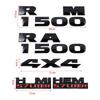 ABS Наклейки-эмблемы на автомобиль Для Ram 1500 2500 5.7 Liter Hemi 4X4 Шильдик Charger Viper Magnum Caliber Journey Аксессуары для стайлинга