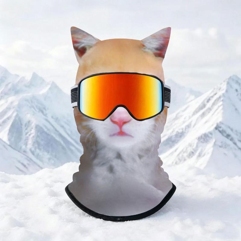 3D-печатная маска на все лицо для пожилых людей, зимняя, моющаяся, дышащая, с прорезями для глаз, ветрозащитная, головной убор для холодной погоды, для использования на улице