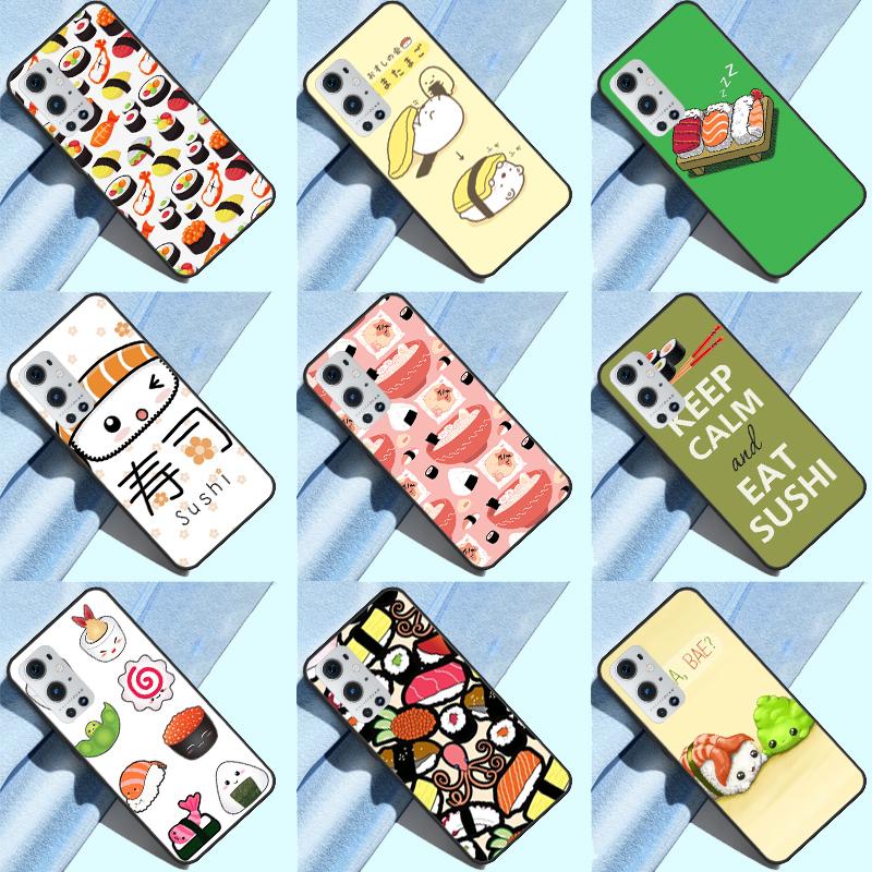 Суши Роллы Рис Кухня Еда Милый Чехол Для OnePlus 13R 13 12 R 11 9 10 Pro 8T 9RT 10T OnePlus Nord CE 4 2 3 Lite N20 N30