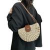Новые летние сумки из ротанга, женские соломенные сумки на плечо, сумка через плечо ручной работы, женские сумки, тканый богемный клатч
