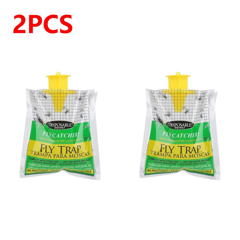 Мешок-ловушка для мух Подвесной Ловушка для мух Упаковка Водорастворимый Одноразовый Нетоксичный Безвредный для Домашних Садовых Принадлежностей
