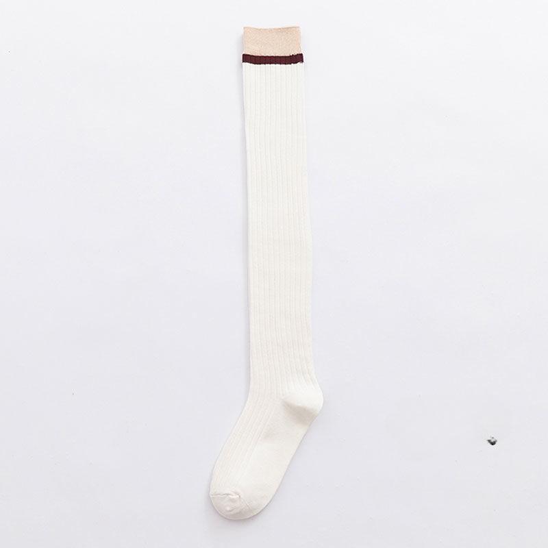 Чулки женские выше колена, высокие чулки, длинные носки, осенне-зимние толстые чулки Jk