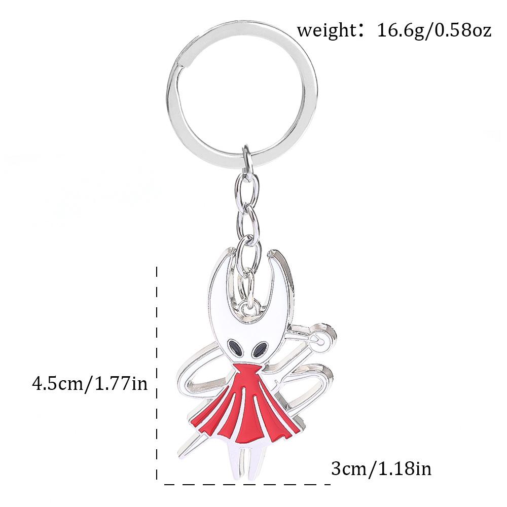Hollow Knight Merchandise: Keychain, Little Knight Nail Necklace, Pendant Charm, Brooch