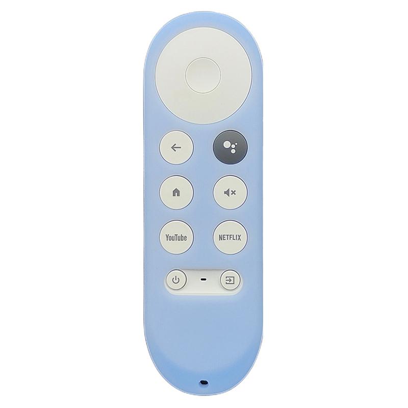 Мягкий силиконовый чехол для пульта Google Chromecast 4K Snow 2020, защитный чехол-оболочка, нескользящий, для пульта Smart TV Chromecast