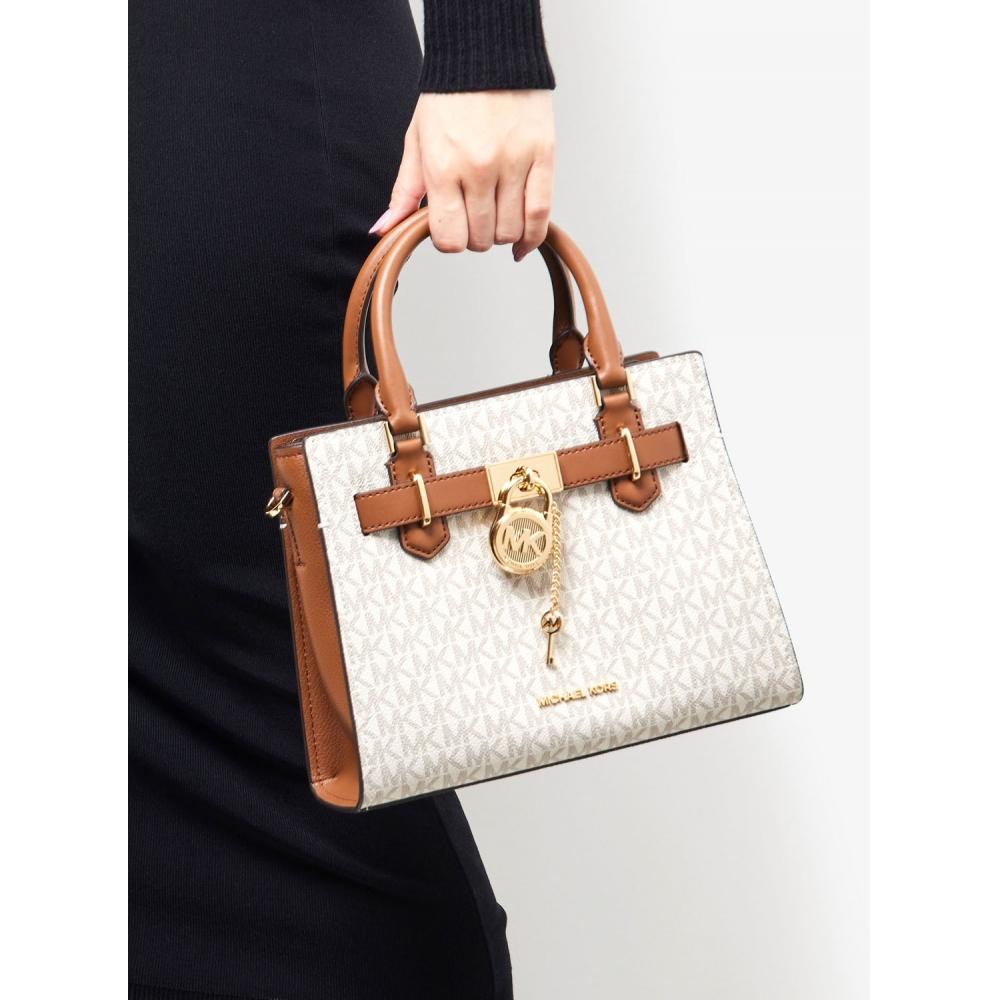 Michael Kors Сумка Hamilton Small Mk Signature 35f1ghms1b200 коричневая
