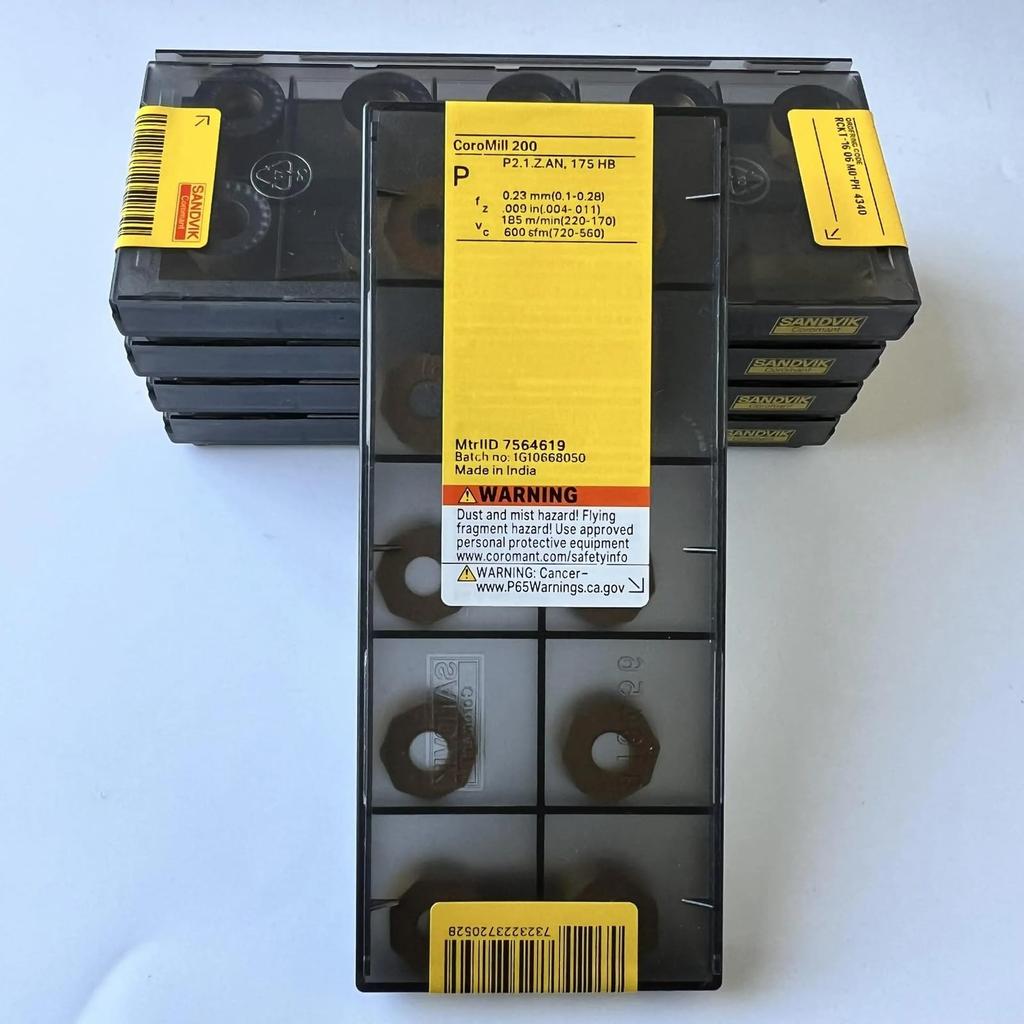 Оригинальная твердосплавная пластина Sandvik / RCKT1606M0-PH 4340 для токарного станка с ЧПУ, 10 шт.