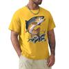 Brown Trout Fishing T-Shirt Cool Casual Pride T Shirt Men Unisex New Fashion Tshirt Men Cotton Tees Streetwear