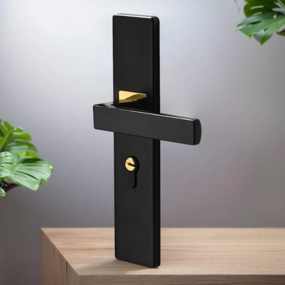 Silent Door Handle Lock Keys Set Universal Door Knob Door Stop Bedroom Door Lock Livingroom