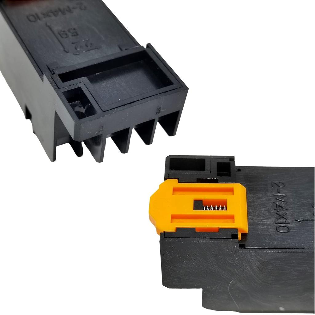 Pack of 20 Relay Socket Bases Plastic Power Relay Base Compatible with and MY4 14-Pin General-Purpose (PYF14A), Sockets, MY4NJ, HH54P,