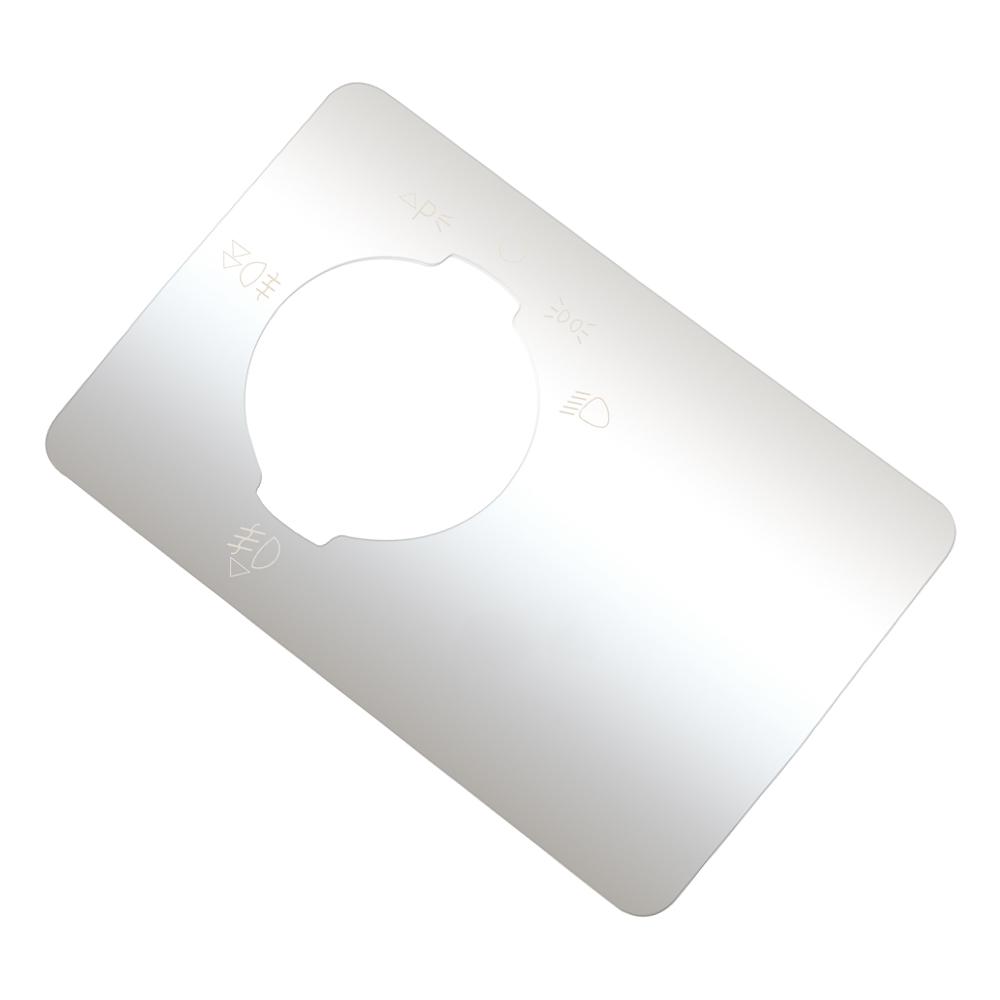 Наклейка-декорация на панель с кнопками переключателя фар для автомобиля с левым рулем для Ford Focus 2 Mk2 Focus2 2005 - 2011 Аксессуары