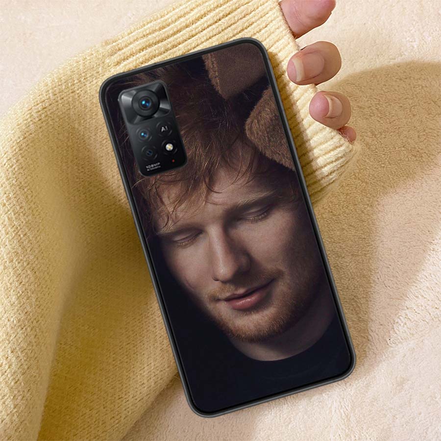 Чехол для телефона Ed Sheeran Singer для Redmi 13C 14C Note 14 13 Pro Plus 12 12C 10A 10C 10 9A 9C 9T 9 8 8A K80 K70 Pro Чехол Оболочка из ТПУ