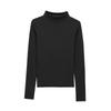 Kaslead New Arrival Women's Clothing Fashion Style Fashion Basic All-Matching Minimalist Turtleneck Turtleneck T-shirt 4174678