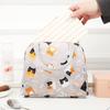 1pc Portable Lunch Bags Thermal Insulation Lunch Box Storage Bag Children's School Picnic Storage Large Capacity Lunch Box Bag