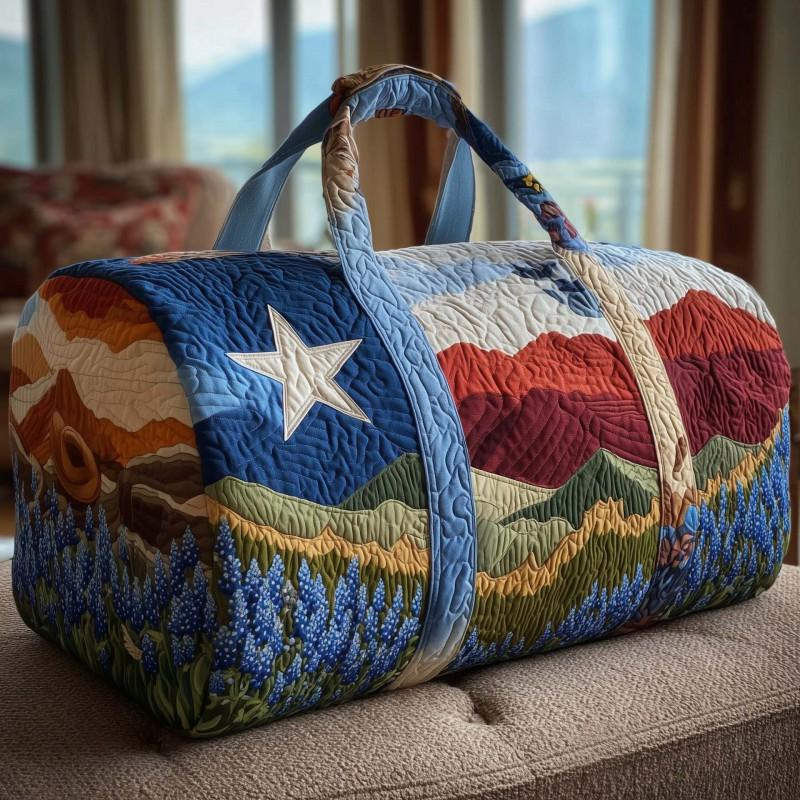 Independence Day Series Small Carry-on Quilted Travel Bag Unisex Sports Gym