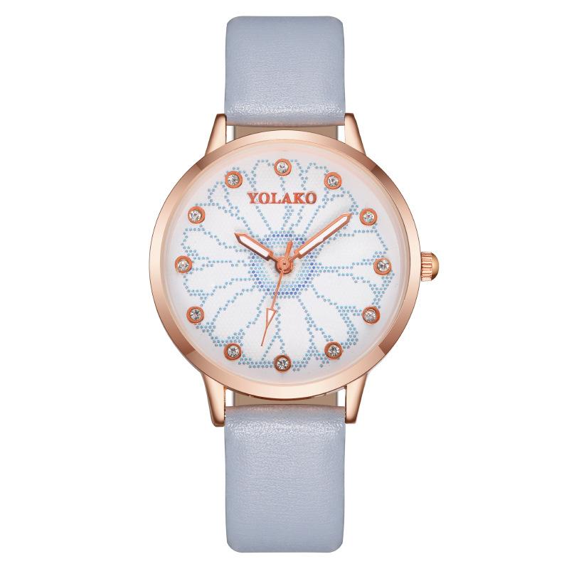 Горячая Распродажа Модные Маленькие Часы Маргаритки Женские Женские Цветочные Поясные Кварцевые Часы Обработка Индивидуализация