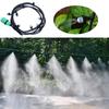New Irrigation 10Meters 10 Sprinklers Nozzles Water Sprayer Misting Fog Cooling Nozzle System Garden Agricultural Sprayer System