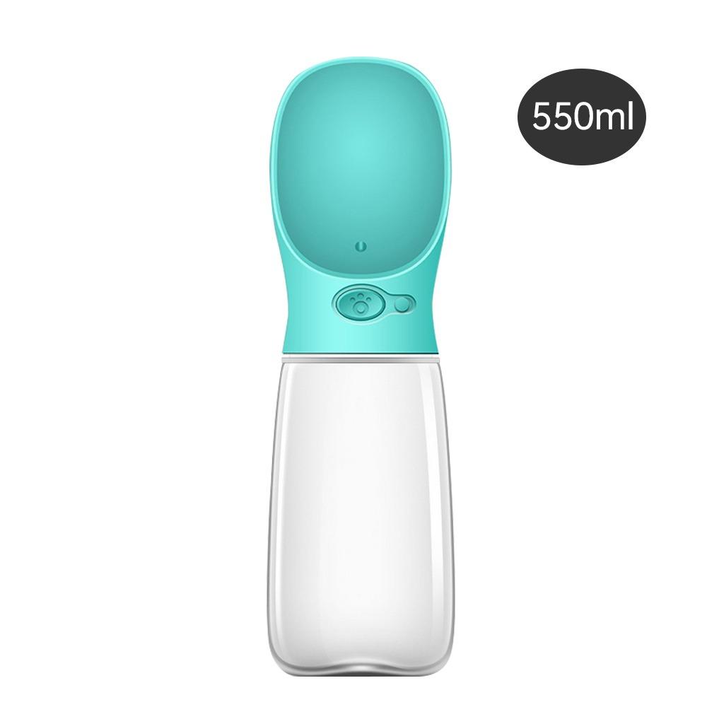 Портативная бутылка для воды для домашних собак для маленьких и больших собак, дорожная поилка для щенков и кошек, диспенсер для воды для бульдога, 350/550 мл