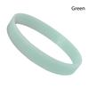 Rubber Luminous Bracelet Silica Gel Wristband Fashion Jewelry Silicone Bracelet  Party
