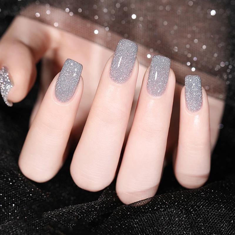 7,5 мл гель-лак для ногтей с блестками, замачиваемый УФ-светодиодный гель-лак для дизайна ногтей, маникюр