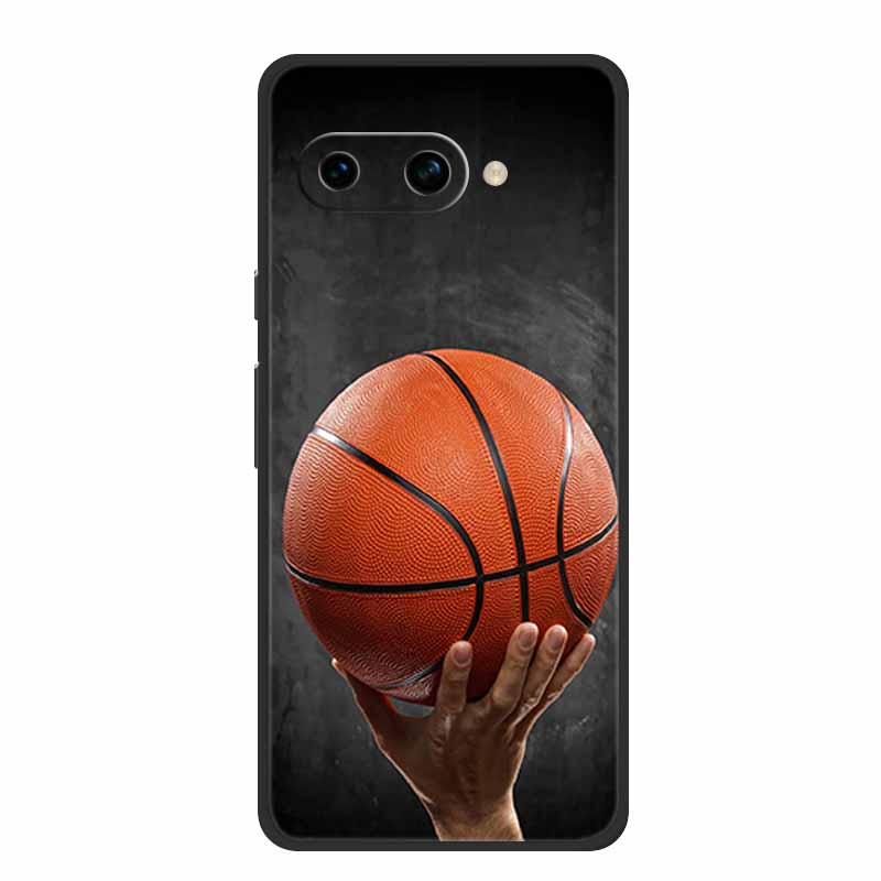 Для Google Pixel 9a Задняя крышка Чехол Ударопрочный Черный Силикон Мягкий ТПУ Чехлы для телефона Для Google Pixel 9a Чехол 9 A 6.3" Funda Capas