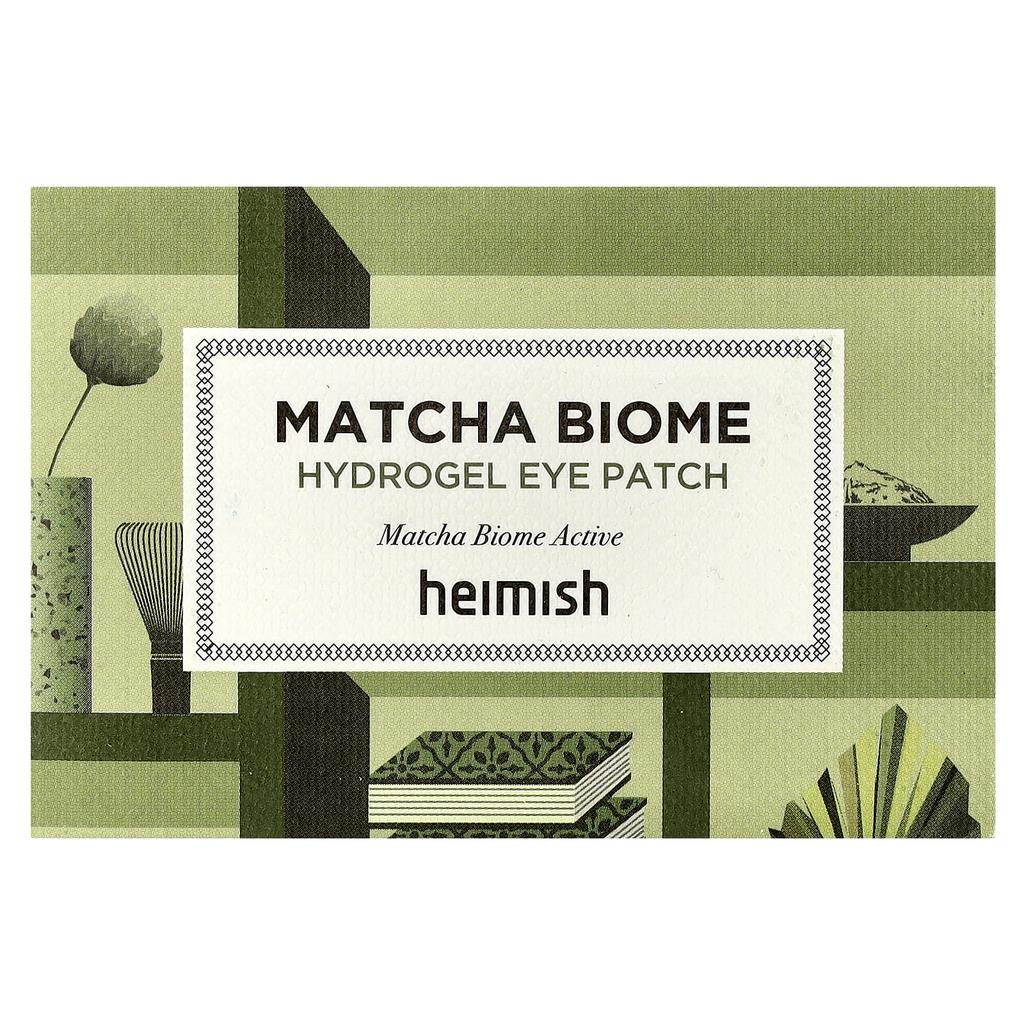 Matcha Biome Hydrogel Eye Patches 60 Sheets 1.4G Each
