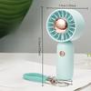 Ручной вентилятор Удобная USB-зарядка Карманный маленький вентилятор Мини-настольный вентилятор