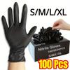Black Xl Latex Gloves Pvc Gloves Disposable Nitrile Gloves Housework Cleaning Car Industry Gardening Cooking Tools