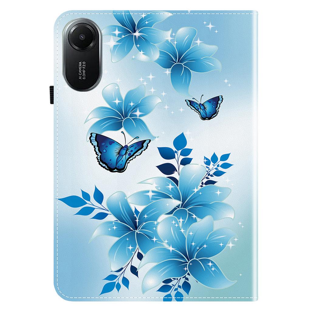 For Xiaomi Redmi Pad 2 Leather Case Pattern Printed Stand Tablet Cover with Card Slots