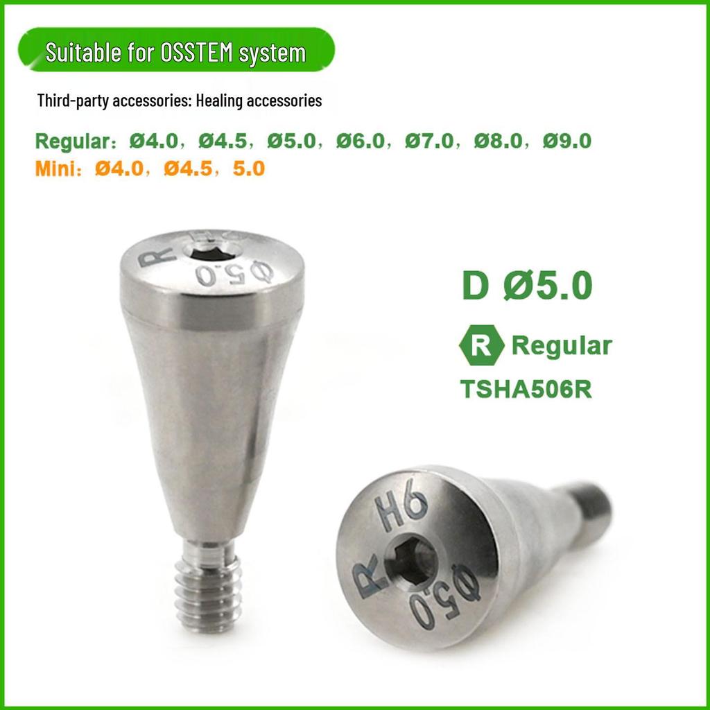 Лечебный абатмент Osstem для дентального имплантата Восстановление одного зуба
