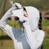 Мужская худи WEZHO для велоспорта с защитой от солнца из ледяного шелка