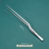 Пинцеты из нержавеющей стали с нескользящими наконечниками, изогнутая и прямая головка, для офтальмологии и ремонта электрооборудования, длинный зажим для водных растений, доставка поштучно