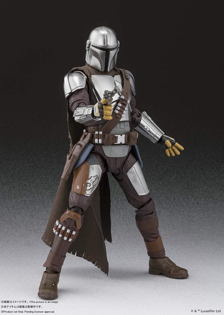 TAMASHII NATIONS Star Wars The Mandalorian The 150mm Painted Movable Figure S.H.Figuarts (Beskar Armor) (STAR WARS Mandalorian) Approx. ABS&PVC&Cloth