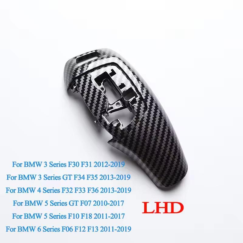 Gear Shift Knob Head Cover Handle Ball Lever Trim Gear Knob Sticker for BMW Sports 3 4 5 6 7 Series