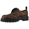 Louis Vuitton Черные Дерби 'Black Brown Monogram' 1A8FUZ