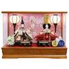 Hina Hina Prince Case Panoramic Acrylic Japanese Wooden Cherry Blossom Width X Depth 24 X Height 0232Z Doll, Doll, Decoration, Case, Frame, Back, 41.5